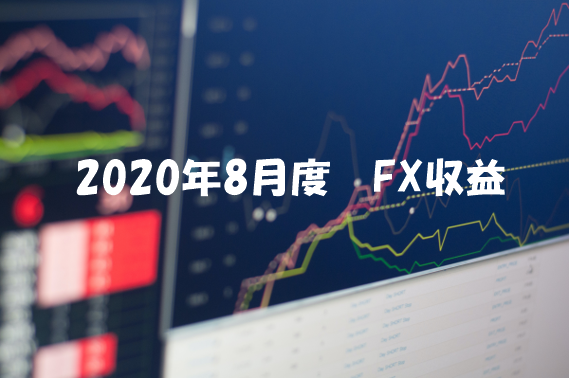 【副業】２０２０年８月度　FX収益