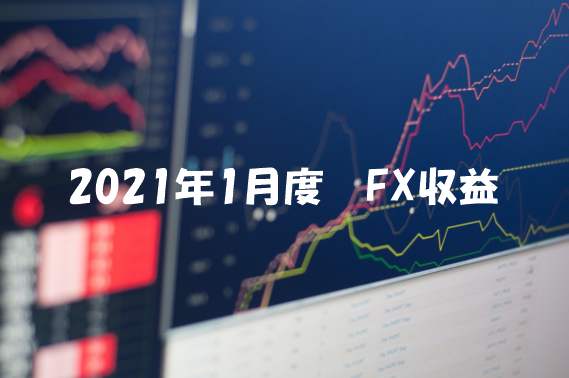 【副業】２０２１年１月度　FX収益